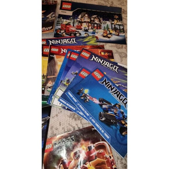 Lot Of 27 LEGO Instruction Manuals For Various Sets Including Ninjago Star Wars - Picture 1 of 10